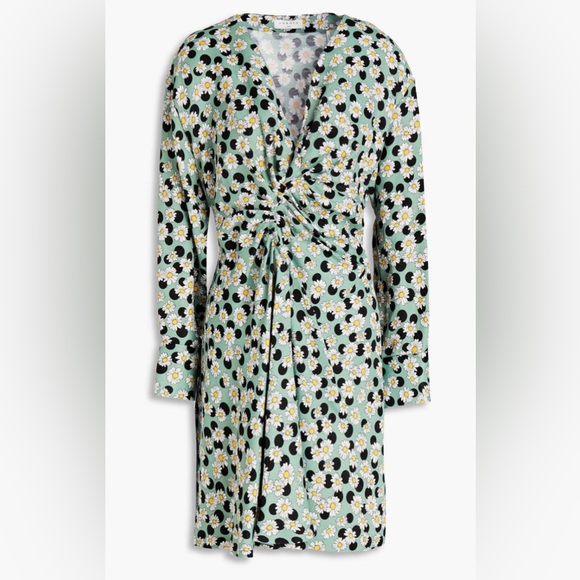 Sandro Multicolor Long Sleeve Dress - Picture 1 of 7